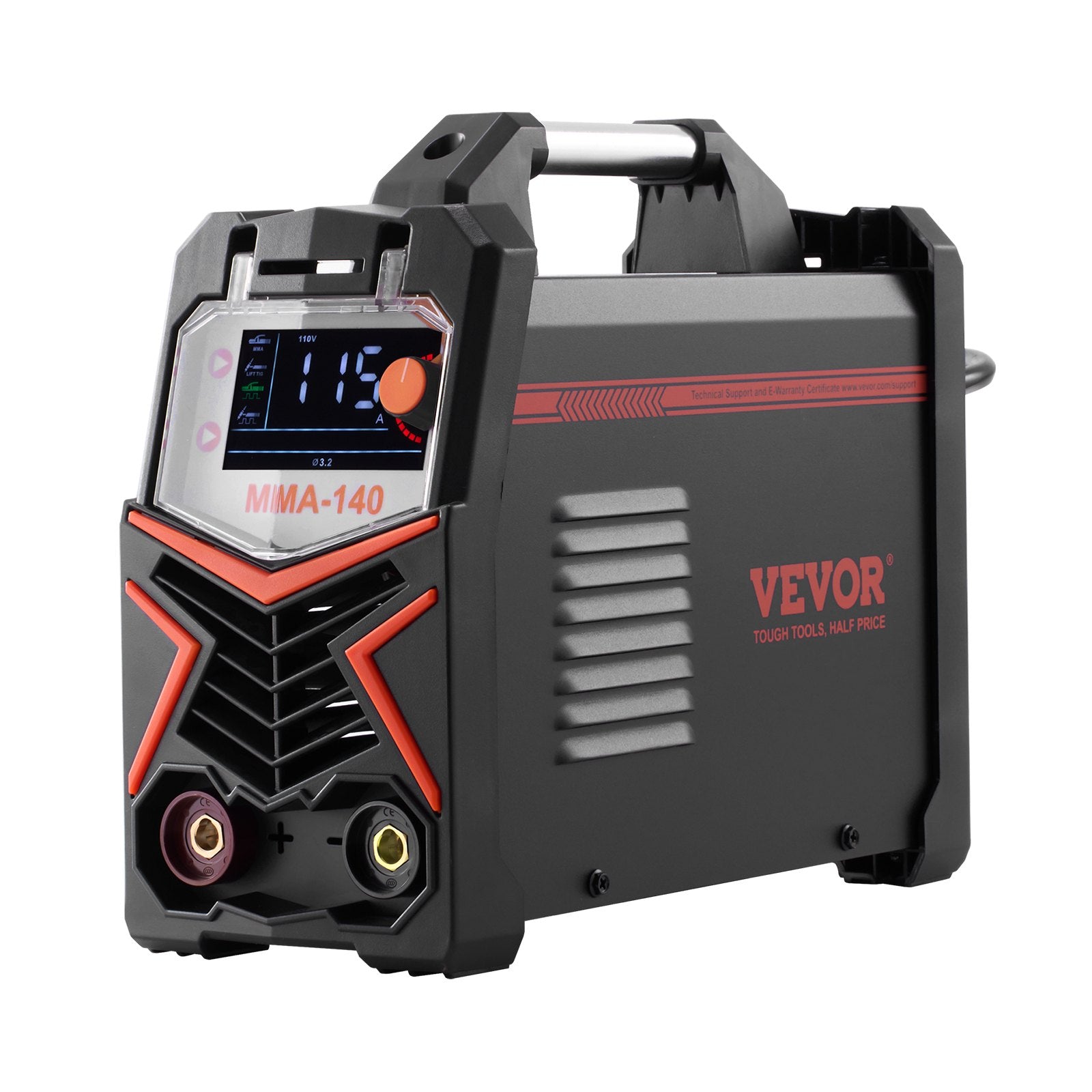 Welding Guns & Plasma Cutters: VEVOR TIG Welder 4-In-1 Welding Machine Pulse MMA Lift STICK IGBT Inverter LED