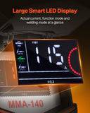 Welding Guns & Plasma Cutters: VEVOR TIG Welder 4-In-1 Welding Machine Pulse MMA Lift STICK IGBT Inverter LED