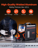 Welding Guns & Plasma Cutters: VEVOR TIG Welder, 200A 6-In-1 Aluminum Welding Machine (LED Display) - AC TIG/DC TIG/AC Pulse TIG/DC Pulse TIG/Spot TIG/MMA(Stick), Electric Welder with Synergic Control IGBT
