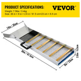 Building Toys: VEVOR Aluminum Alloy Sluice Box, Compact 36" Mini Sluice Boxes for Gold, Lightweight Gold Sluice Equipment, Portable Sluice Boxes with Miner\'s Moss, River, Creek, Gold Panning, Prospecting, Dredging