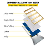 Building Materials: VEVOR Folding Aluminum Alloy Sluice Box, Compact 50" Sluice Boxes for Gold, Lightweight Gold Sluice Equipment, Portable Sluice Boxes with Miner's Moss, River, Creek, Gold Panning, Prospecting, Dredg