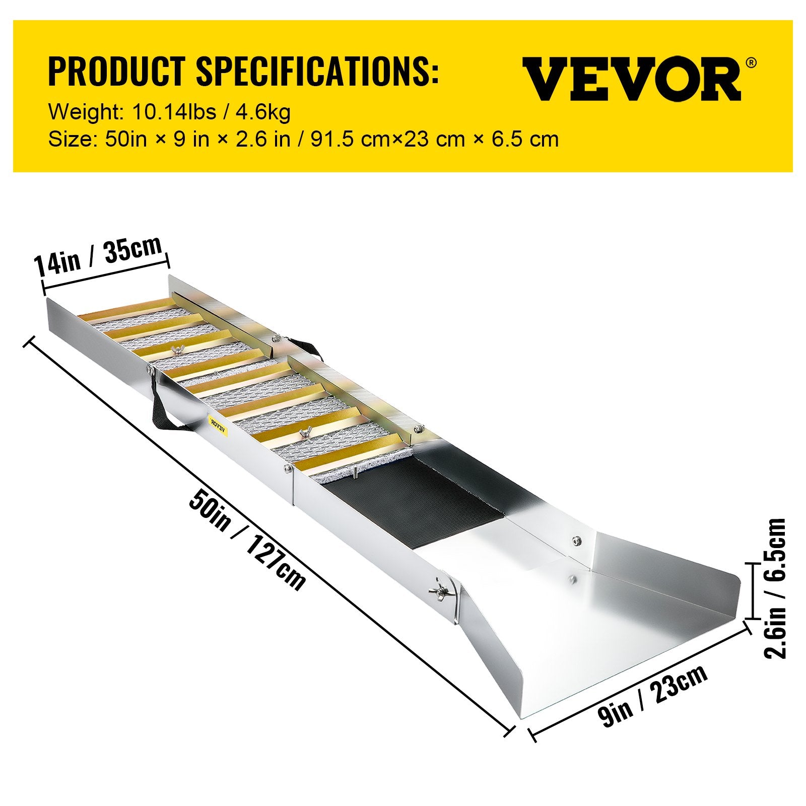 Building Materials: VEVOR Folding Aluminum Alloy Sluice Box, Compact 50" Sluice Boxes for Gold, Lightweight Gold Sluice Equipment, Portable Sluice Boxes with Miner's Moss, River, Creek, Gold Panning, Prospecting, Dredg