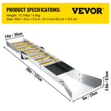Building Materials: VEVOR Folding Aluminum Alloy Sluice Box, Compact 50" Sluice Boxes for Gold, Lightweight Gold Sluice Equipment, Portable Sluice Boxes with Miner's Moss, River, Creek, Gold Panning, Prospecting, Dredg