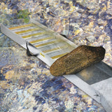 Building Materials: VEVOR Folding Aluminum Alloy Sluice Box, Compact 50" Sluice Boxes for Gold, Lightweight Gold Sluice Equipment, Portable Sluice Boxes with Miner's Moss, River, Creek, Gold Panning, Prospecting, Dredg