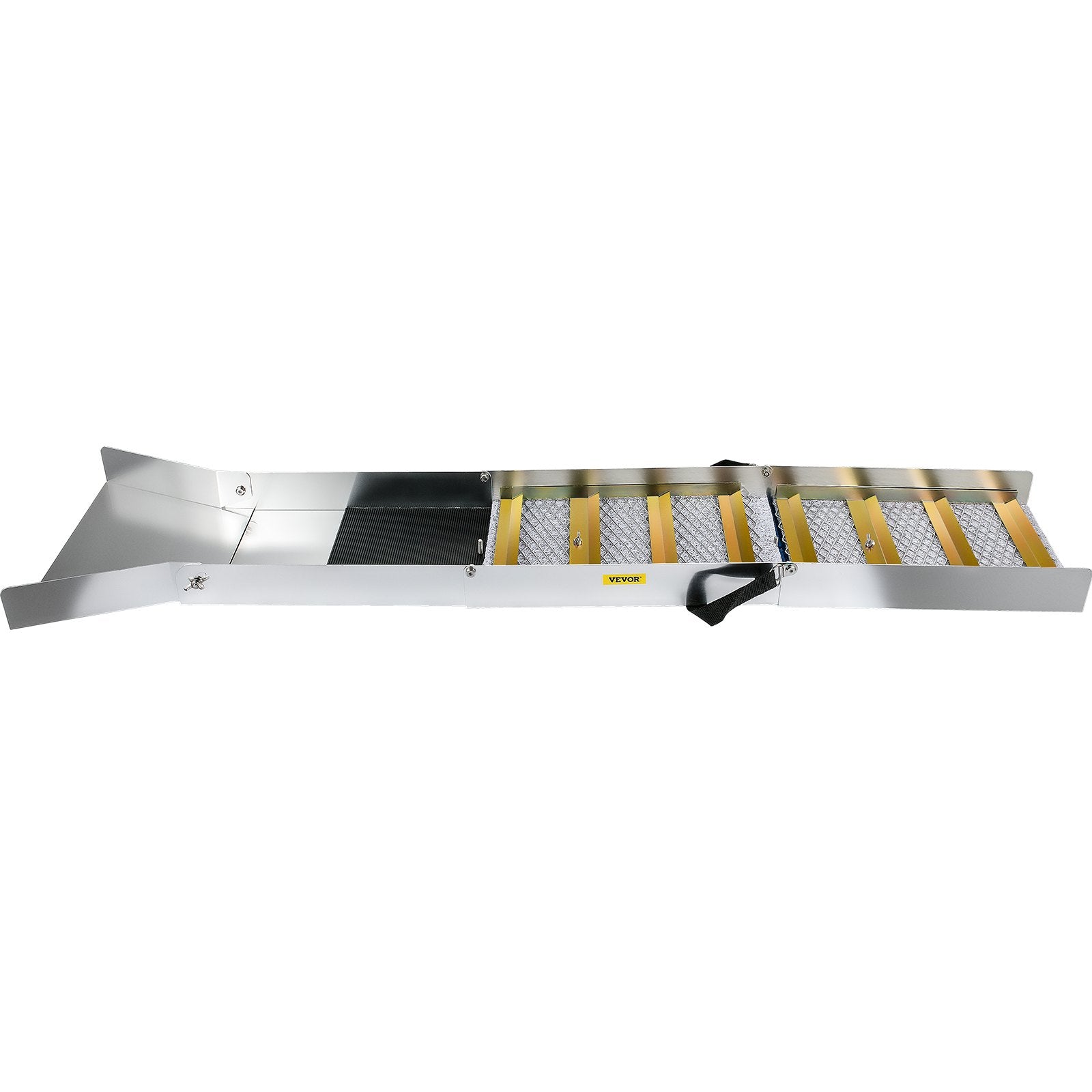 Building Materials: VEVOR Folding Aluminum Alloy Sluice Box, Compact 50" Sluice Boxes for Gold, Lightweight Gold Sluice Equipment, Portable Sluice Boxes with Miner's Moss, River, Creek, Gold Panning, Prospecting, Dredg