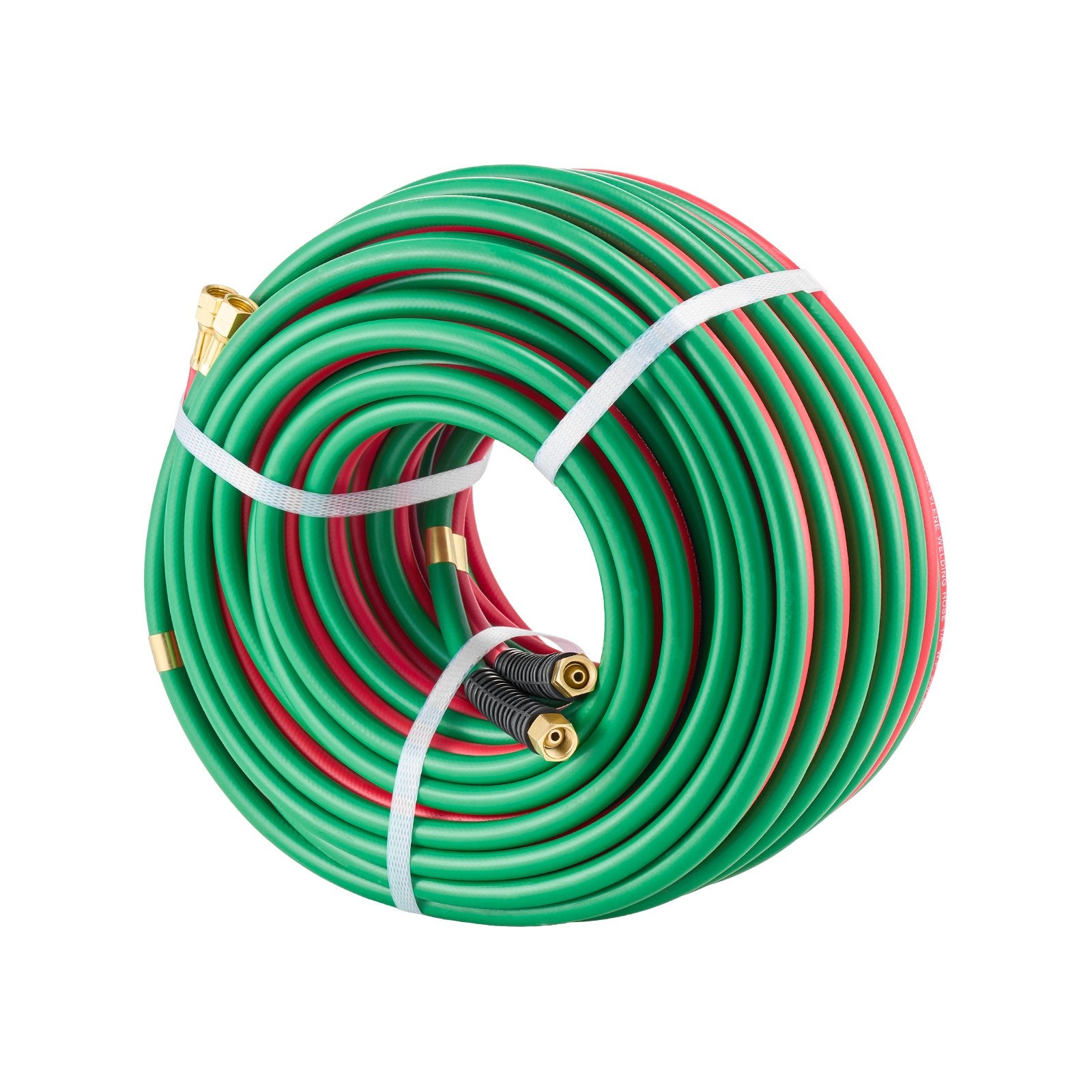 Air Compressors Accessories: Oxygen Acetylene Hose 1/4-Inch x 100FT T Grade Hose 300PSI Max Working Pressure