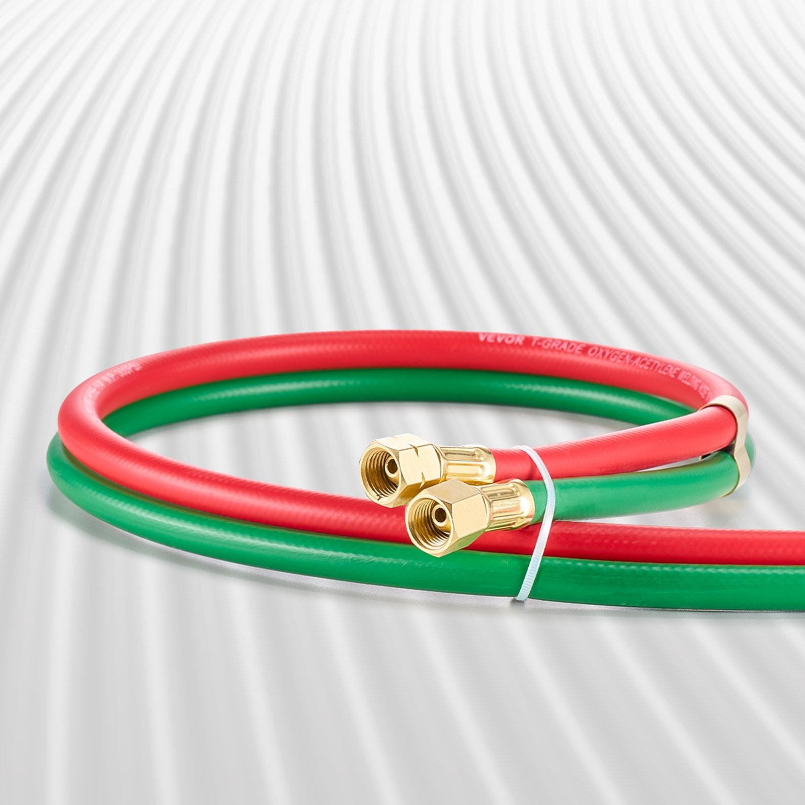 Air Compressors Accessories: Oxygen Acetylene Hose 1/4-Inch x 100FT T Grade Hose 300PSI Max Working Pressure