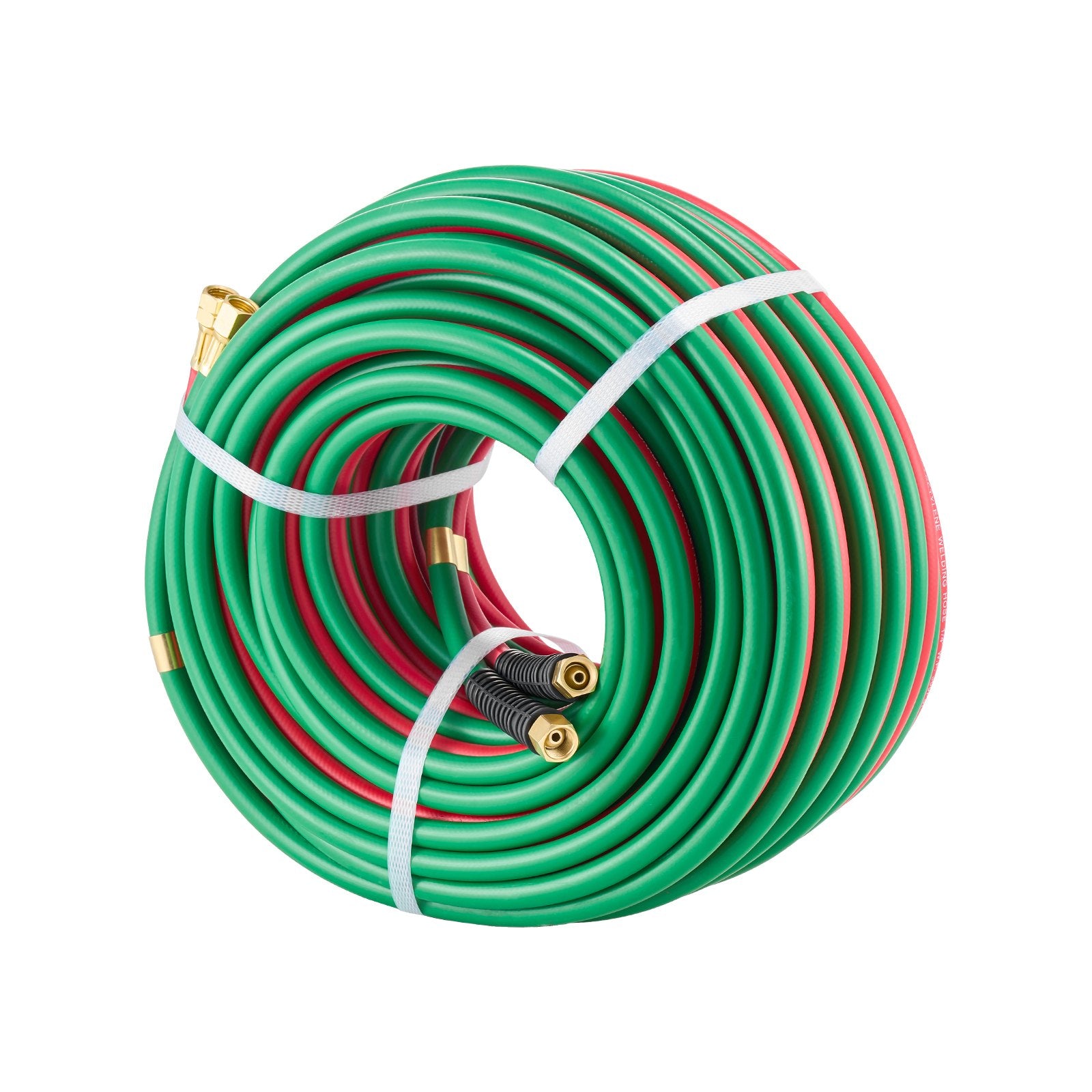 Air Compressors Accessories: Oxygen Acetylene Hose 1/4-Inch x 100FT T Grade Hose 300PSI Max Working Pressure