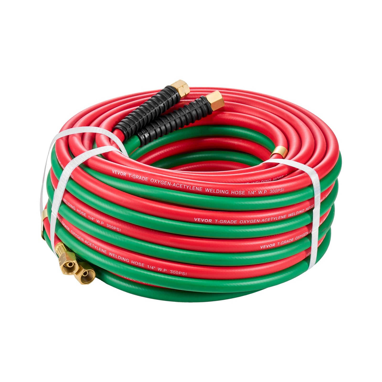 Garden Hoses: Oxygen Acetylene Hose 1/4-Inch x 50FT T Grade Hose 300PSI Max Working Pressure