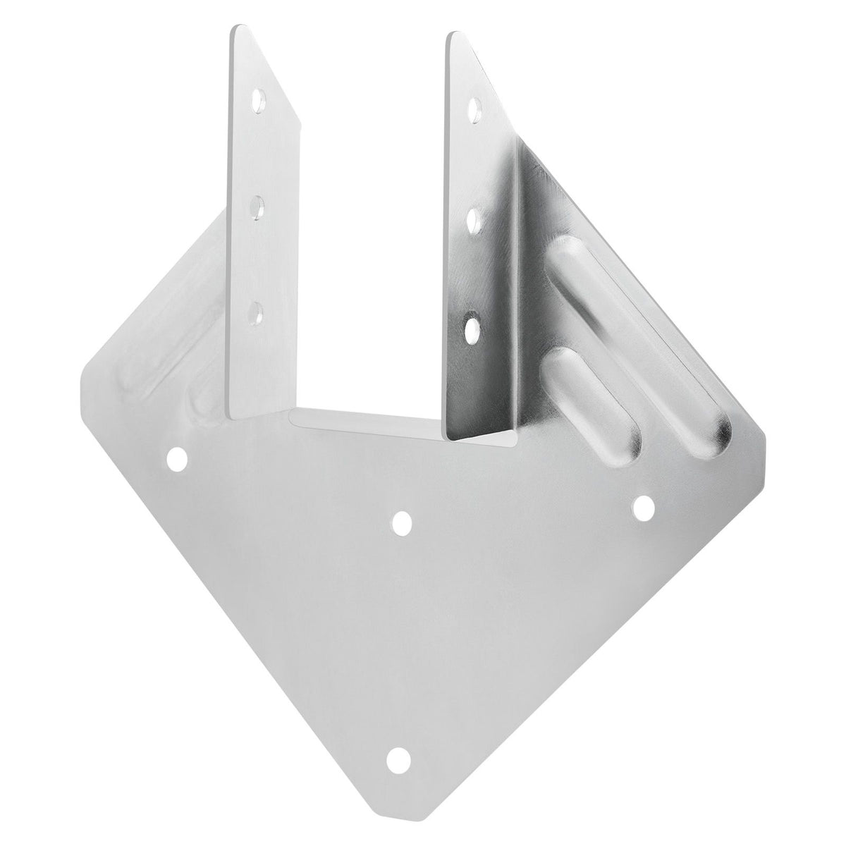 Hurricane Ties for Rafter, Inner Size 5.31x1.57x2.48 in / 135x40x63 mm, Heavy Duty Hurricane Straps, Heavy Duty Rafter Ties Brackets Joist Hangers for Roof Beam Wooden Construction, 25 Pcs