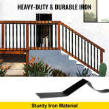 Fire Pits: VEVOR Deck Balusters, 51 Pack Metal Deck Spindles, 32.25""x1"" Staircase Baluster with Screws, Iron Deck Railing for Wood and Composite Deck, Stylish Baluster for Outdoor Stair Deck Porch