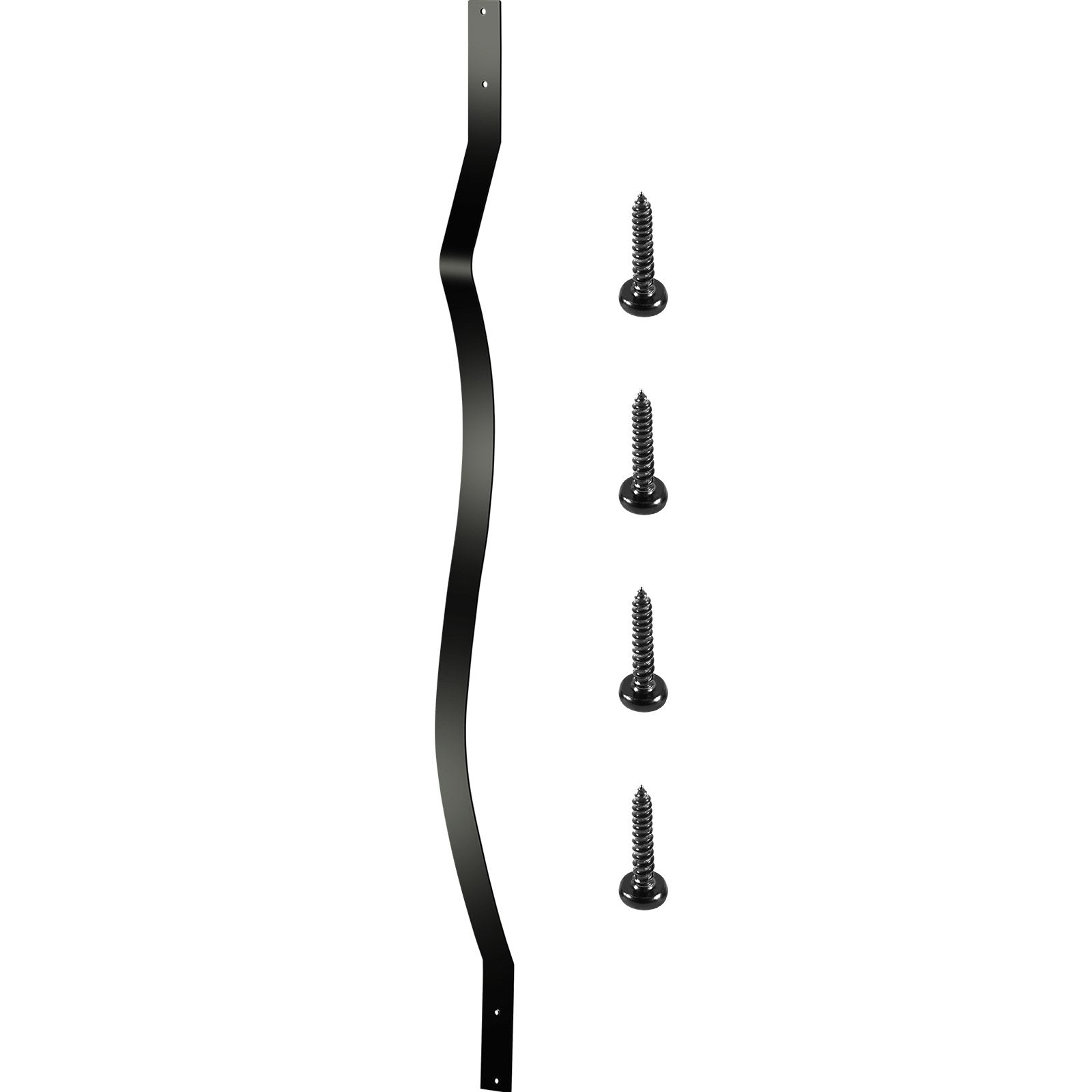 Fire Pits: VEVOR Deck Balusters, 51 Pack Metal Deck Spindles, 32.25""x1"" Staircase Baluster with Screws, Iron Deck Railing for Wood and Composite Deck, Stylish Baluster for Outdoor Stair Deck Porch