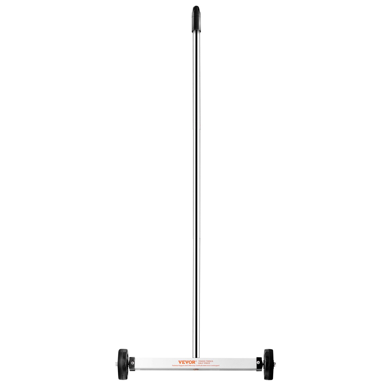 Saw Accessories: VEVOR Magnetic Sweeper with Wheels, 15inch Mini Magnetic Sweeper, 8 lbs Capacity, Adjustable Handle, Lightweight Magnetic Pickup Sweeper to Pick Up Nails and Screws, Easy Cleanup of Workshop Garage