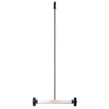 Saw Accessories: VEVOR Magnetic Sweeper with Wheels, 15inch Mini Magnetic Sweeper, 8 lbs Capacity, Adjustable Handle, Lightweight Magnetic Pickup Sweeper to Pick Up Nails and Screws, Easy Cleanup of Workshop Garage