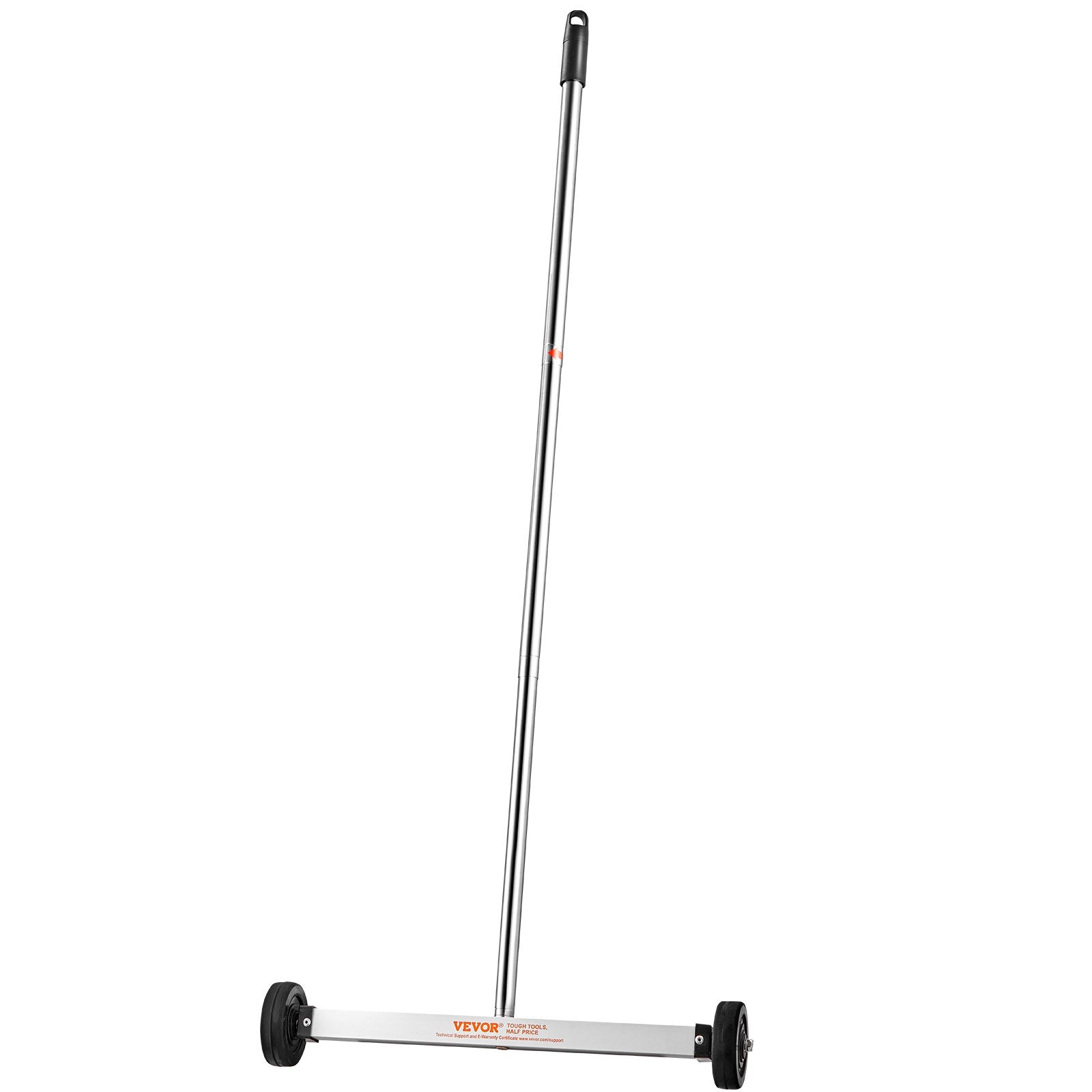 Saw Accessories: VEVOR Magnetic Sweeper with Wheels, 17inch Mini Magnetic Sweeper, 10 lbs Capacity, Adjustable Handle, Lightweight Magnetic Pickup Sweeper to Pick Up Nails and Screws, Easy Cleanup of Workshop Garage