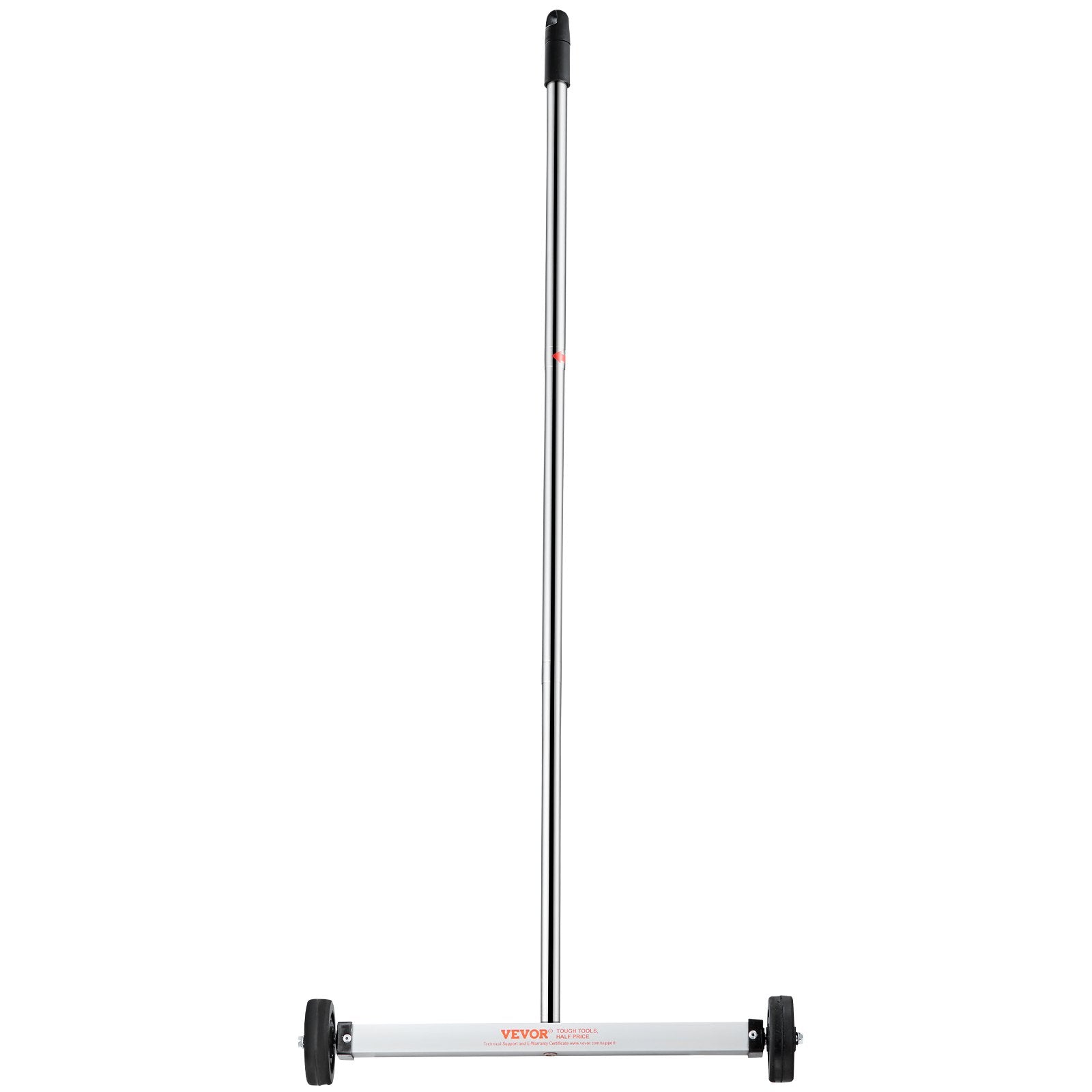 Saw Accessories: VEVOR Magnetic Sweeper with Wheels, 17inch Mini Magnetic Sweeper, 10 lbs Capacity, Adjustable Handle, Lightweight Magnetic Pickup Sweeper to Pick Up Nails and Screws, Easy Cleanup of Workshop Garage