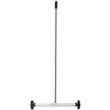 Saw Accessories: VEVOR Magnetic Sweeper with Wheels, 17inch Mini Magnetic Sweeper, 10 lbs Capacity, Adjustable Handle, Lightweight Magnetic Pickup Sweeper to Pick Up Nails and Screws, Easy Cleanup of Workshop Garage