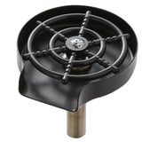 Drinkware: VEVOR Glass Rinser 10-Hole 360 Rotating Stainless Steel Washer ABS Cup Holder
