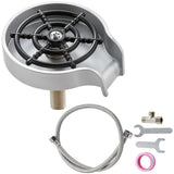Audio Accessories: VEVOR Glass Rinser 10 Spraying Jets 360° Rotating ABS Cup Washer & Cup Holder