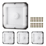 Outdoor Lights: VEVOR 4 Pack LED Canopy Lights 80W 8800LM 5000K Daylight Outdoor Canopy Lighting