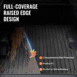 Automotive Parts: VEVOR Truck Bed Mat Fit 2022-2024 Toyota Tundra TPE Truck Bed Liner Accessories