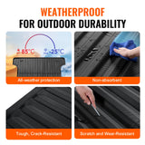 Automotive Parts: VEVOR Truck Bed Mat Fit 2022-2024 Toyota Tundra TPE Truck Bed Liner Accessories