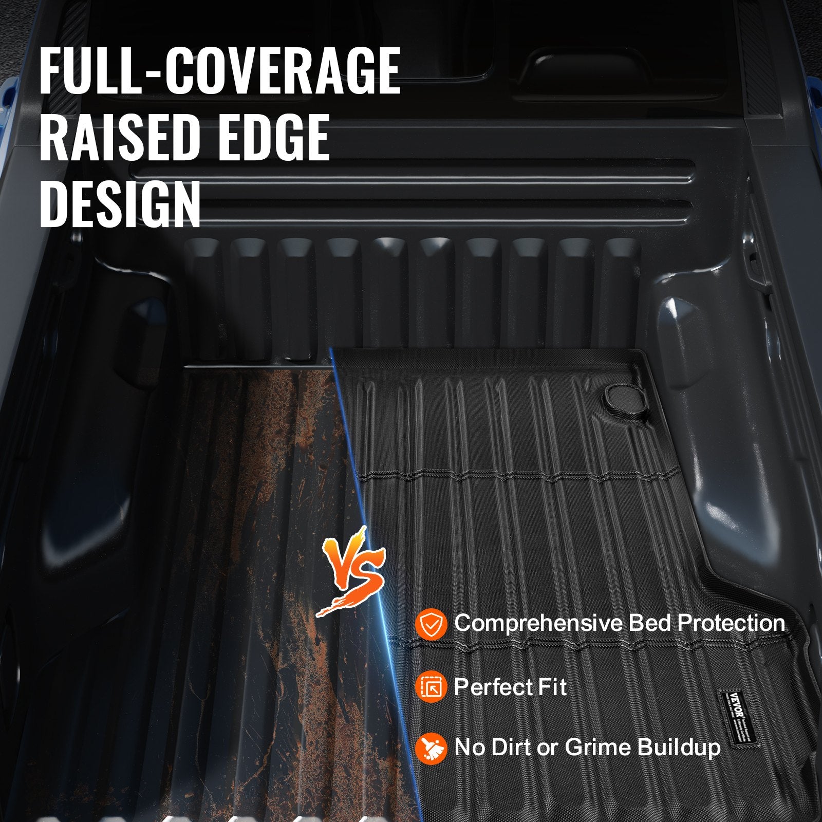 Automotive Repair & Speciality Tools: VEVOR Truck Bed Mat Fit 2022-2024 Ford Maverick TPE Truck Bed Liner Accessories