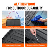 Automotive Parts: VEVOR Truck Bed Mat Fit 2005-2023 Toyota Tacoma TPE Truck Bed Liner Accessories