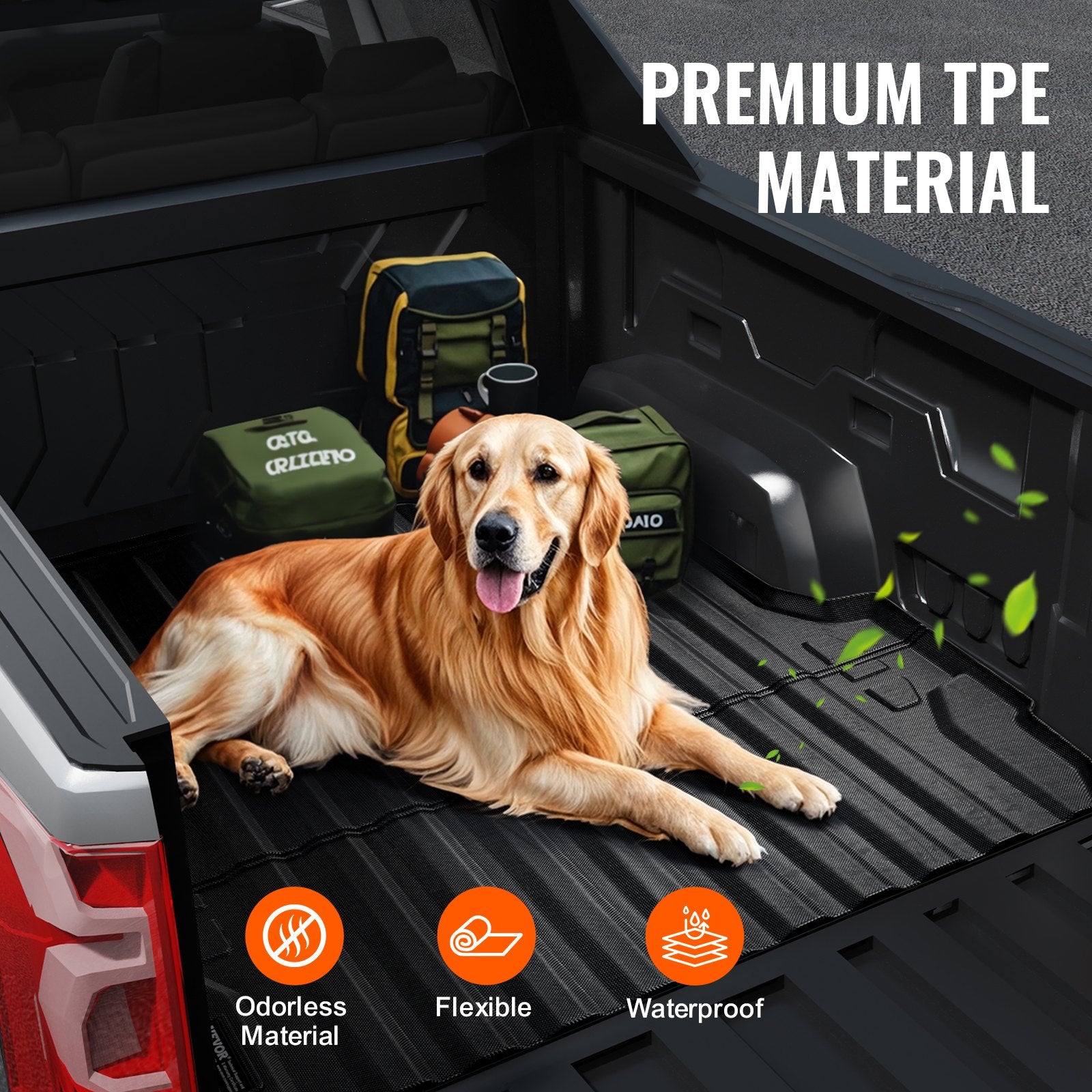 Automotive Parts: VEVOR Truck Bed Mat Fit 2023-2024 Chevrolet Colorado/GMC Canyon Truck Bed Liner