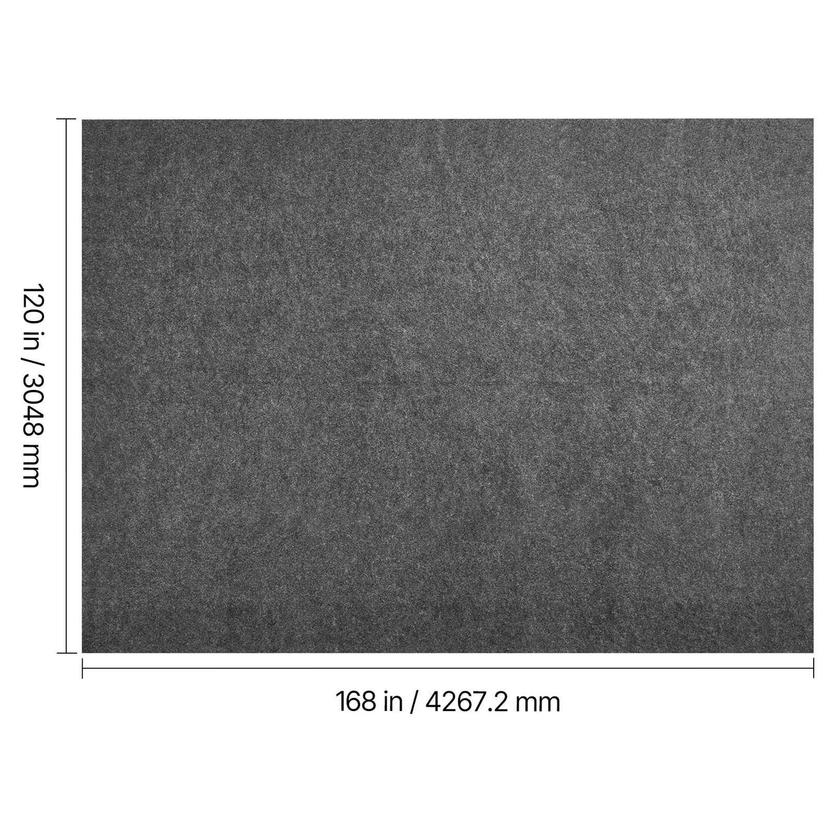 Rug Pad 3.05 x 4.27 m, Non-slip Carpet Area Pad, Rug Mat Padding with Dual Surface Felt Cushion & Rubber Gripper, Hardwood Floor Protection for All Floors, Finishes, Keeps Carpets in Place