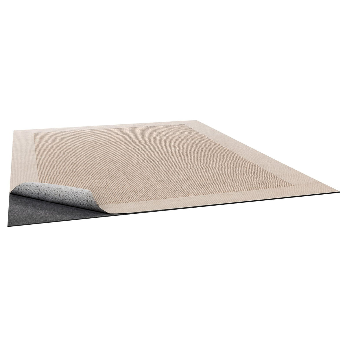 Rug Pad 3.05 x 4.27 m, Non-slip Carpet Area Pad, Rug Mat Padding with Dual Surface Felt Cushion & Rubber Gripper, Hardwood Floor Protection for All Floors, Finishes, Keeps Carpets in Place