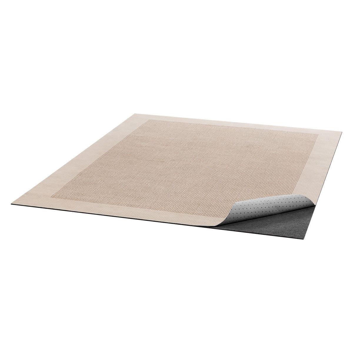 Rug Pad 1.52 x 2.13 m, Non-slip Carpet Area Pad, Rug Mat Padding with Dual Surface Felt Cushion & Rubber Gripper, Hardwood Floor Protection for All Floors, Finishes, Keeps Carpets in Place