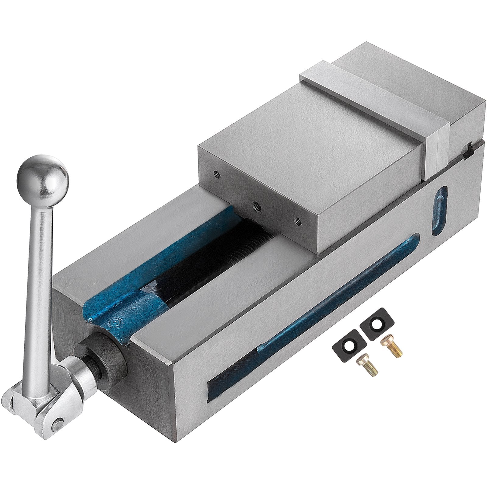 Building Materials: VEVOR Milling Vice 4"/100mm,Bench Clamp Vice Nodular Cast Iron Material,Clamping Vice Clamping Force 19KN Max, Milling Machine Vice