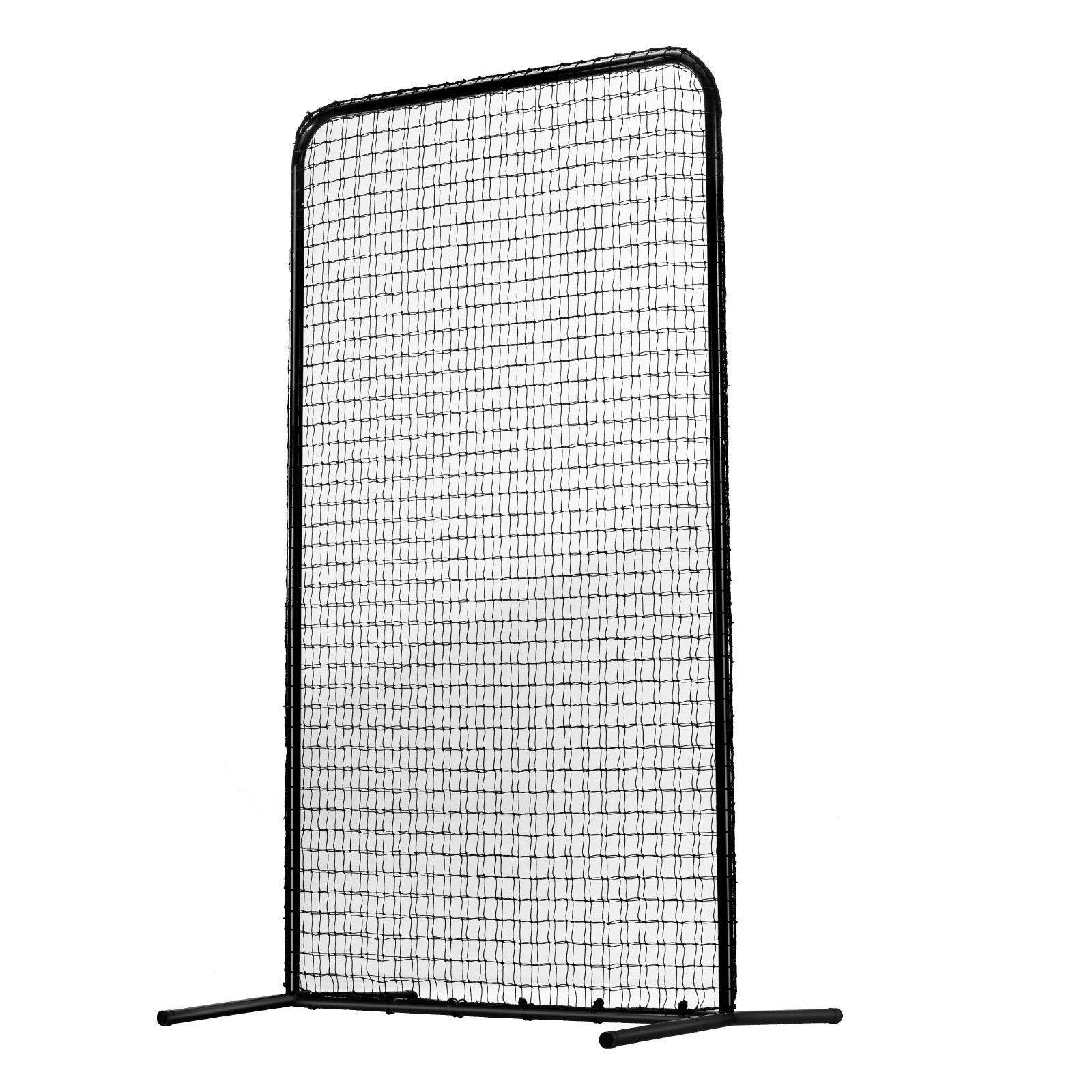 Netball & Netball Accessories: VEVOR I Screen Baseball for Batting Cage, 7x4 ft Baseball Softball Safety Screen, Body Protector Portable Batting Screen with Carry Bag & Ground Stakes, Heavy Duty Pitching Net for Pitchers Protection