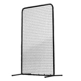 Netball & Netball Accessories: VEVOR I Screen Baseball for Batting Cage, 7x4 ft Baseball Softball Safety Screen, Body Protector Portable Batting Screen with Carry Bag & Ground Stakes, Heavy Duty Pitching Net for Pitchers Protection