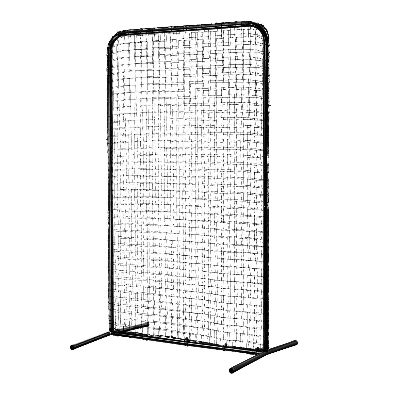 Netball & Netball Accessories: VEVOR I Screen Baseball for Batting Cage, 7x4 ft Baseball Softball Safety Screen, Body Protector Portable Batting Screen with Carry Bag & Ground Stakes, Heavy Duty Pitching Net for Pitchers Protection