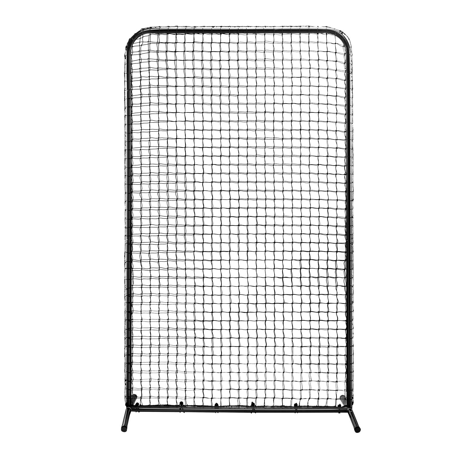 Netball & Netball Accessories: VEVOR I Screen Baseball for Batting Cage, 7x4 ft Baseball Softball Safety Screen, Body Protector Portable Batting Screen with Carry Bag & Ground Stakes, Heavy Duty Pitching Net for Pitchers Protection