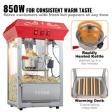 Gardening Tools: VEVOR Popcorn Popper Machine Countertop Popcorn Maker 850W 8 Oz 48 Cups Red