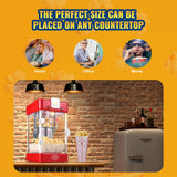 Gardening Tools: VEVOR Popcorn Popper Machine Tabletop Popcorn Maker 300W 2.5 Oz Red