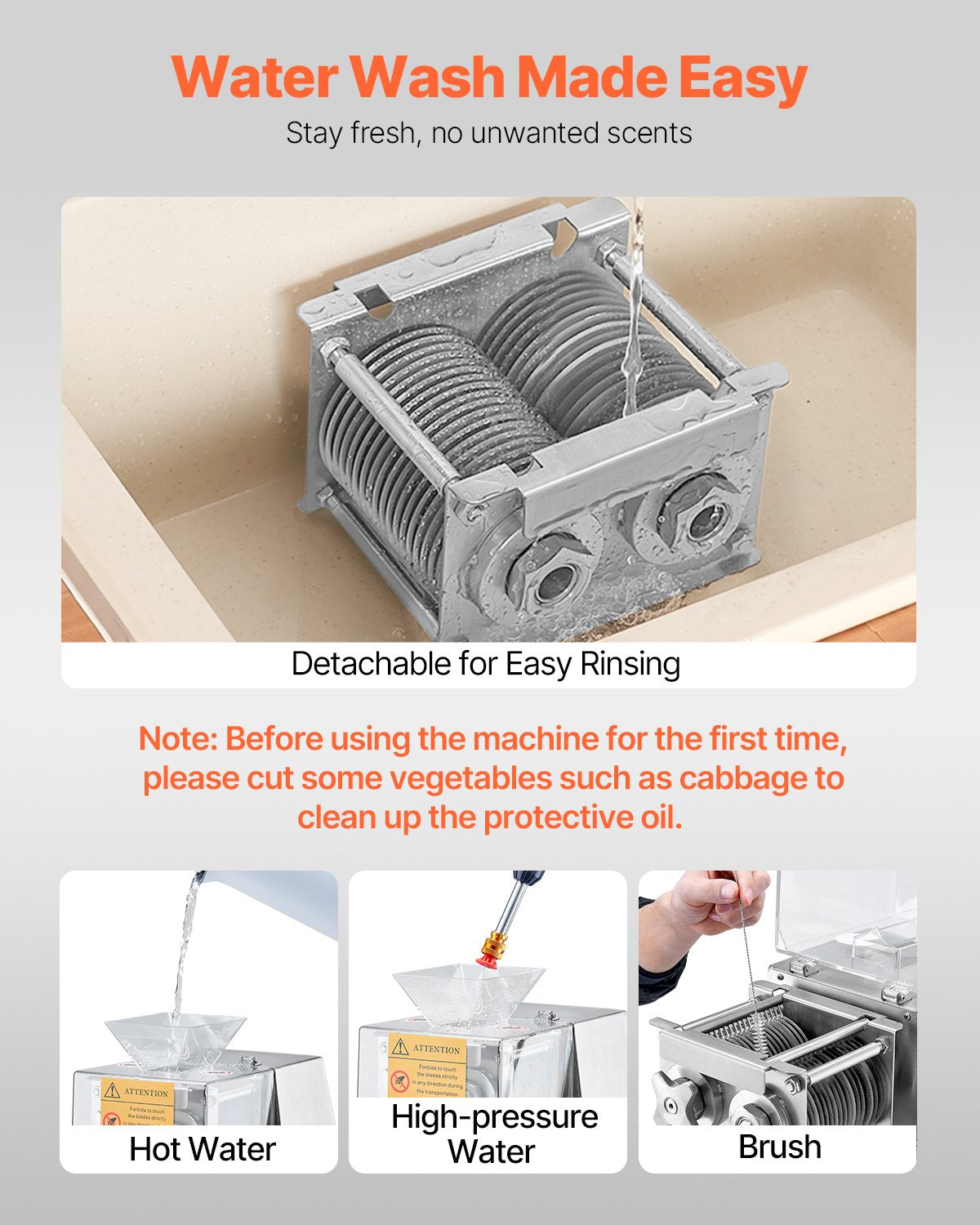 Electric Meat Cutter Machine 850W Commercial Meat Slicer Cutting Machine