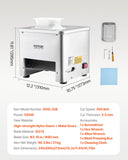 Speciality Appliances: VEVOR Electric Meat Cutter Machine 550W Commercial Meat Slicer Cutting Machine
