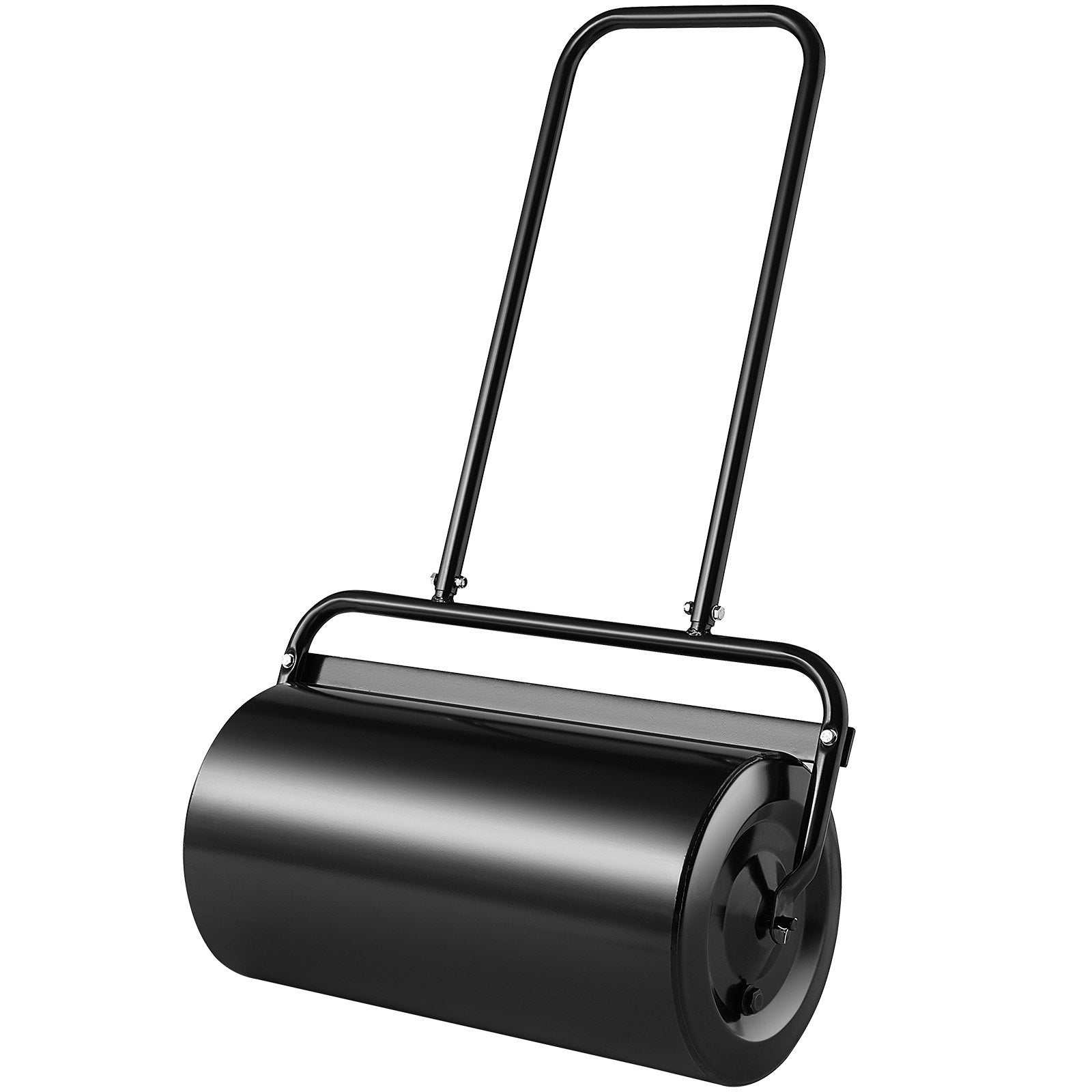 Gardening Tools: VEVOR Lawn Roller, 13 Gallon 24Inch Sand/Water Filled Yard Roller, Steel Sod Roller with Easy-turn Plug and U-Shaped Ergonomic Handle for Convenient Push and Pull, for Lawn, Garden, Farm, Park, Black