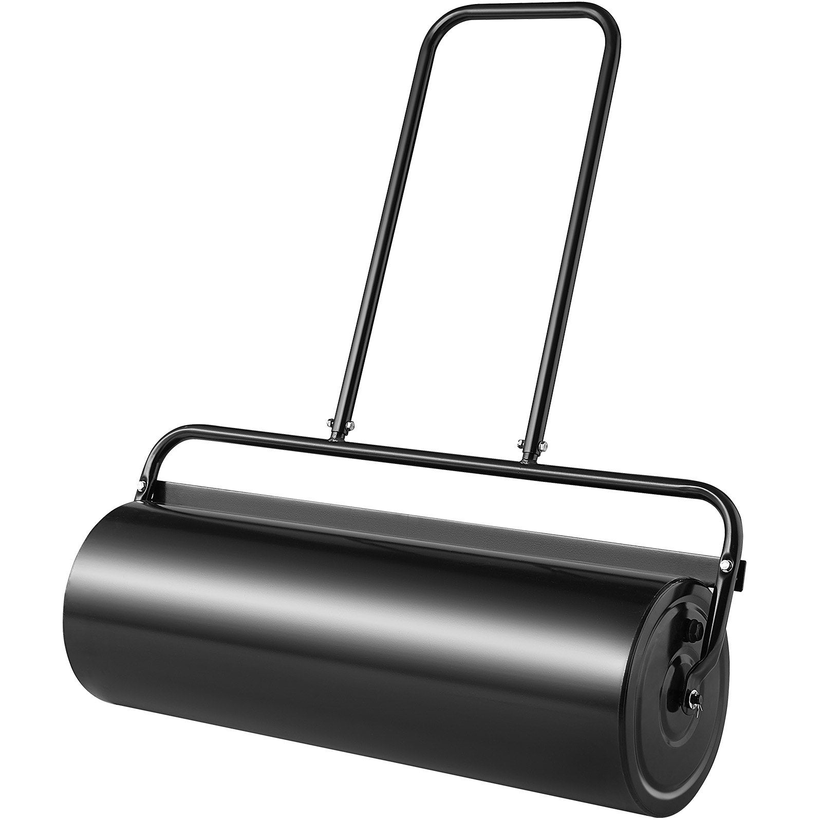 Gardening Tools: VEVOR Lawn Roller, 17 Gallon 36 Inch Sand/Water Filled Yard Roller, Steel Sod Roller with Easy-turn Plug and U-Shaped Ergonomic Handle for Convenient Push and Pull, for Lawn, Garden, Farm, Park, Black