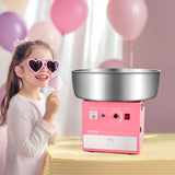 Food Storage: VEVOR Electric Cotton Candy Machine, 1000W Commercial Candy Floss Maker with 52cm Stainless Steel Bowl, Sugar Scoop, and Drawer, Easy Home Use, Perfect for Kids Birthday, Family Party, Pink