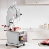 Chainsaws: VEVOR Commercial Electric Meat Bandsaw, 1500W Stainless Steel Countertop Bone Sawing Machine, Workbeach 19.3" x 15", 0.16-7.9 Inch Cutting Thickness, Frozen Meat Cutter with 6 Blades for Rib Pork Beef