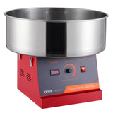 Food Storage: VEVOR Electric Cotton Candy Machine, 1000W Candy Floss Maker, Commercial Cotton Candy Machine with Stainless Steel Bowl, and Sugar Scoop, Perfect for Home Kids Birthday, Family Party (Red)
