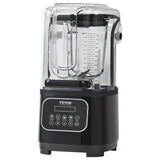 Kitchen Utensils: VEVOR Professional Blender with Shield, Commercial Countertop Blenders, 2L Jar Blender Combo, Stainless Steel 9 Speed & 5 Functions Blender, for Shakes, Smoothies, Peree, and Crush Ice, Black