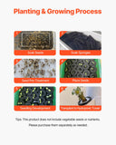 Fire Pits: VEVOR Hydroponic Growing System, 30 Pods Vertical 6 Tiers Hydroponic Tower, Home Hydronic Garden with Water Pump & Timer, Water Circulation Plants Germination Kit for Indoor Herbs Fruits & Vegetables