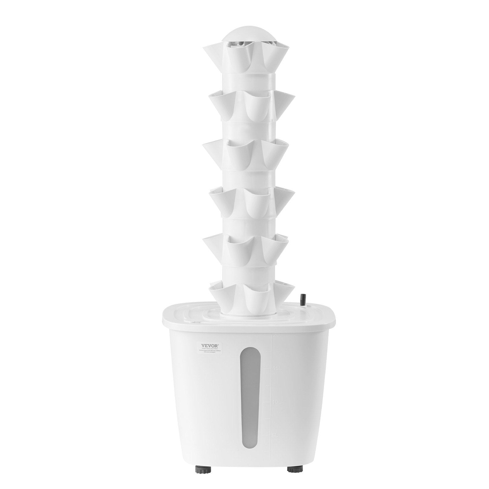 Fire Pits: VEVOR Hydroponic Growing System, 30 Pods Vertical 6 Tiers Hydroponic Tower, Home Hydronic Garden with Water Pump & Timer, Water Circulation Plants Germination Kit for Indoor Herbs Fruits & Vegetables