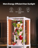 Gardening Tools: VEVOR Hydroponic Growing System with Grow Light 30 Pods Hydroponic Tower Garden